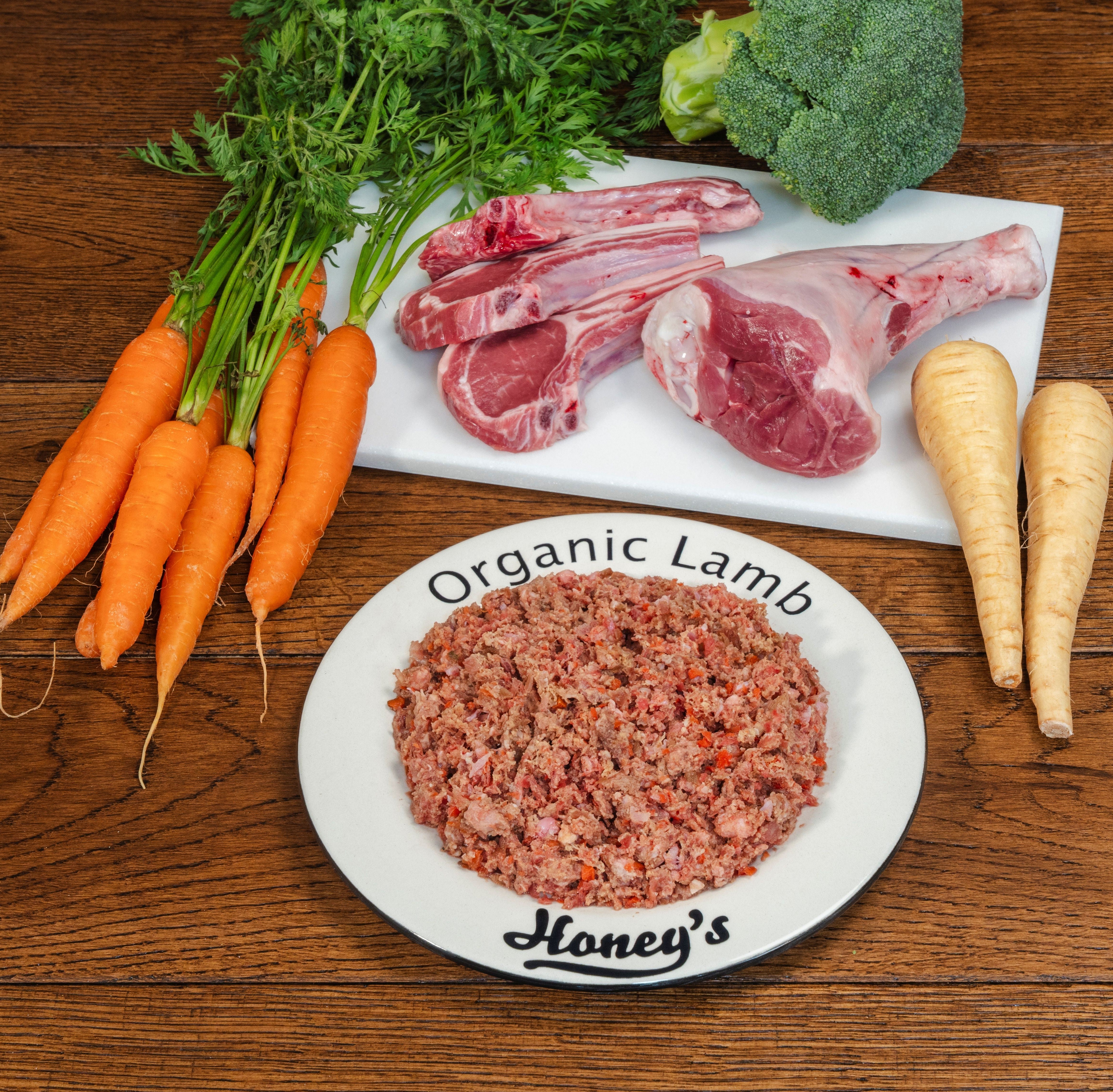 Organic Lamb - Raw Dog Food | Honey's Real Dog Food – Honey's Real Dog Food